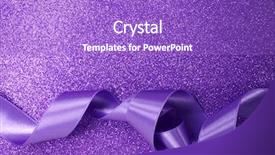  Presentation with renaissance art italia octagon - Cool new PPT layouts with violet art background and violet backdrop and a purple colored foreground