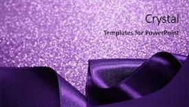  Presentation with renaissance art italia - Beautiful PPT theme featuring violet art background and violet backdrop and a lavender colored foreground