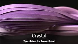  Presentation with paper line - PPT theme consisting of violet-color-strip-wave-curve background and a wine colored foreground