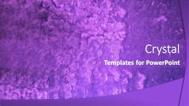  Presentation with fabric - Amazing presentation design having violet-fabric-texture-for-background backdrop and a purple colored foreground