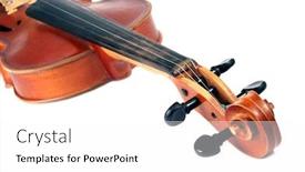  Presentation with monarch butterfly isolated on white - Slide set with violin-isolated-on-white background and a white colored foreground