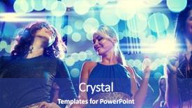  Presentation with vip - Slides consisting of vip - party holidays celebration nightlife background and a  colored foreground