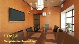  Presentation with vip - Slides with vip a hall at new background and a tawny brown colored foreground