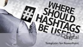  Presentation with viral - Beautiful PPT theme featuring viral marketing - business man with the text backdrop and a light gray colored foreground