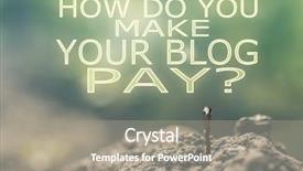  Presentation with viral - Slide deck enhanced with viral money - concept of with a person background and a gray colored foreground