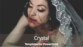  Presentation with virgin mary - Amazing PPT layouts having virgin mary concept of spirituality backdrop and a dark gray colored foreground