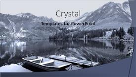  Presentation with virginia - Presentation design featuring virginia-lakes-landscape-in-sierra background and a light blue colored foreground