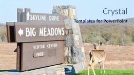  Presentation with shenandoah - PPT layouts consisting of virginia-usa-may-7-2014 background and a sky blue colored foreground