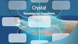  Presentation with hold hand - Audience pleasing presentation consisting of virtual private network - business hand hold blank 7 backdrop and a teal colored foreground