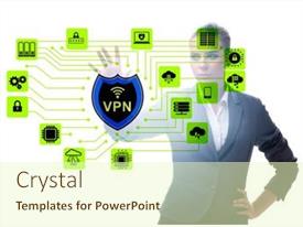 Virtual Private Network Vpn Cyber PPT template 71 | CrystalGraphics