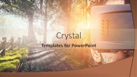  Presentation with mixed reality - Slide set featuring virtual-reality-experience-and-technologies background and a lemonade colored foreground