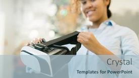  Presentation with intercultural - Audience pleasing slide set consisting of virtual-reality-headset-in-hands backdrop and a light blue colored foreground