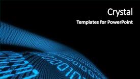  Presentation with virtual - Colorful slides enhanced with virtual world backdrop and a black colored foreground