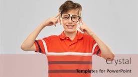  Presentation with education red - PPT theme enhanced with vision-education-and-school-concept background and a coral colored foreground