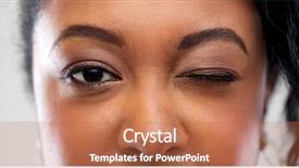  Presentation with african people - Cool new theme with vision make up and people backdrop and a  colored foreground