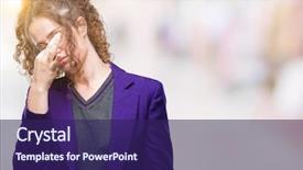  Presentation with happy young student girl holding - Amazing PPT theme having vision schools - young brunette student girl wearing backdrop and a navy blue colored foreground