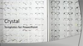  Presentation with vision - Colorful slide deck enhanced with vision selling - showcase with spectacles in modern backdrop and a light gray colored foreground