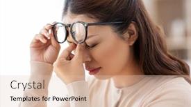  Presentation with vision - PPT theme with vision-stress-and-people-concept background and a lemonade colored foreground