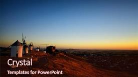  Presentation with novel - PPT theme having cervantes novel don quixote background and a wine colored foreground