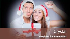  Presentation with on visiting to thirupathi - Slide deck having visiting friends knocking on door background and a tawny brown colored foreground