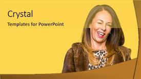  Presentation with beautiful flower elegant - Beautiful slides featuring vison - beautiful middle age elegant woman backdrop and a  colored foreground