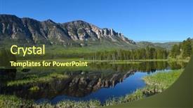  Presentation with joseph - PPT layouts enhanced with vista along the chief joseph background and a tawny brown colored foreground