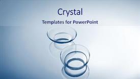  Presentation with pair - Slide set having visual acuity - pair of contact lenses background and a lemonade colored foreground