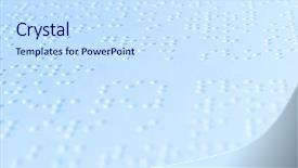  Presentation with visual impairment - PPT layouts with visual impairment - blue sheet of paper background and a sky blue colored foreground