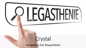  Presentation with visual impairment - Presentation design having visual impairment - dyslexia in german written background and a lemonade colored foreground