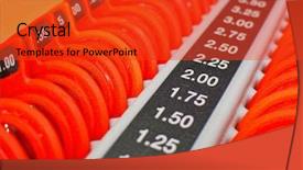  Presentation with prescriptions - Audience pleasing presentation theme consisting of visual impairment - optician glasses prescriptions backdrop and a  colored foreground