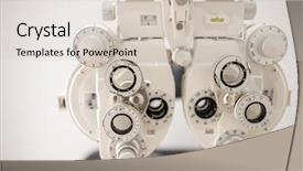  Presentation with machine vision - Colorful slide deck enhanced with visual impairment - optometry machine vision backdrop and a  colored foreground