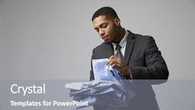  Presentation with visual merchandising - Beautiful theme featuring visual merchandising - studio portrait of male fashion backdrop and a gray colored foreground