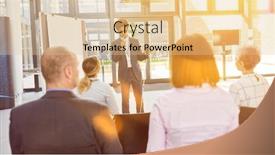  Presentation with front office - PPT theme featuring visually-impaired-speaker-at-inclusion background and a lemonade colored foreground