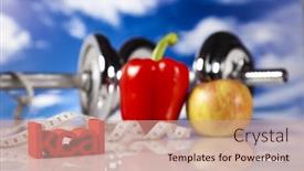  Presentation with dumbell - 