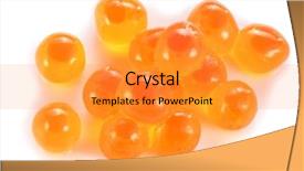  Presentation with white gold picture of wedding - Slide set having vitamin b - several salmon roes on white background and a gold colored foreground