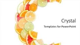  Presentation with citrus - Slides consisting of vitamin c concept letter c background and a white colored foreground