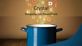  Presentation with arabic letters calligraphy - Colorful slide deck enhanced with workplace just understood a simple backdrop and a  colored foreground.