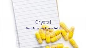  Presentation with vitamin - Amazing presentation theme having vitamin-capsules-vitamin-c-pills backdrop and a sky blue colored foreground