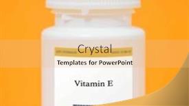  Presentation with immune cells - Presentation theme featuring vitamin-e-an-antioxidant background and a yellow colored foreground