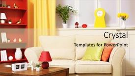  Presentation with biology bacteria colourful 3d - Colorful presentation enhanced with vitamin news - colourful interior comfortable living room backdrop and a lemonade colored foreground