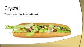  Presentation with vitamin - PPT theme having medication crazy - vitamin tablets in a french background and a white colored foreground