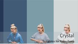  Presentation with stomach disease - Amazing presentation theme having vivid colorful vintage green backdrop and a light blue colored foreground