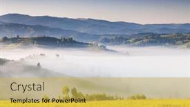  Presentation with ukraine - PPT layouts having vivid-summer-landscape background and a yellow colored foreground