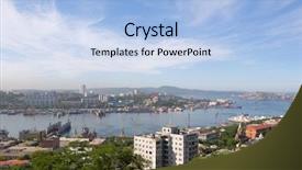  Presentation with gold - Theme featuring gold horn bay september 2006 background and a  colored foreground