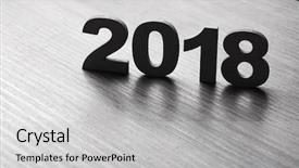  Presentation with 2019 chinese new year - Slide set consisting of voeux - happy new year 2018 background background and a  colored foreground