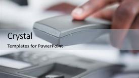  Presentation with voice customer - Presentation theme having voice customer - close up of a masculine background and a light blue colored foreground