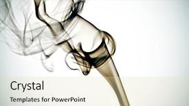  Presentation with smoke - Colorful theme enhanced with  backdrop and a  colored foreground