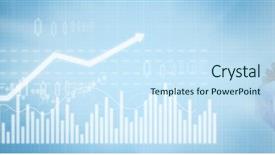  Presentation with market volatility - Presentation design enhanced with volatility - business stock market background background and a sky blue colored foreground