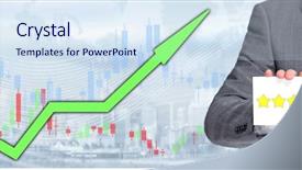  Presentation with volatility - Presentation consisting of volatility - stocks to buy banner concept background and a sky blue colored foreground