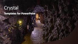  Presentation with caves - PPT layouts with volcanic-caves-in-sao-vicente background and a wine colored foreground